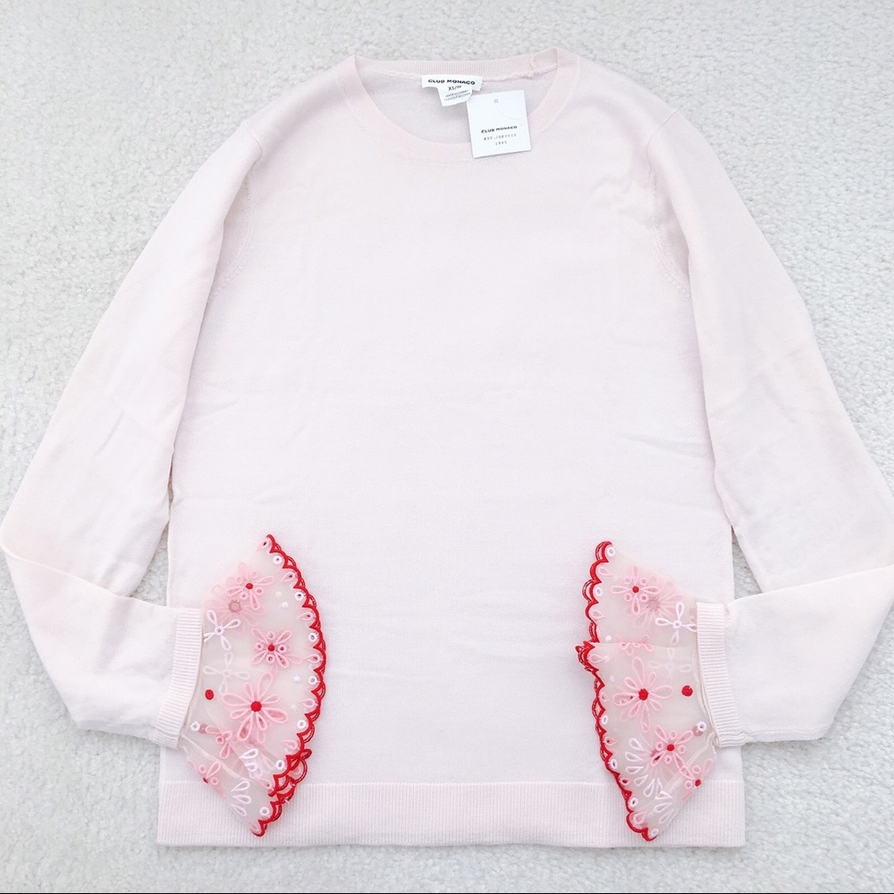 NWT Club Monaco NYELLI Sweater
